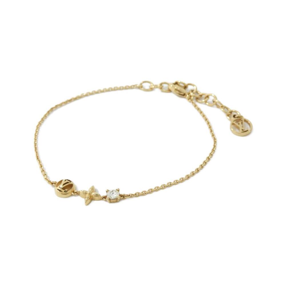 LOUIS VUITTON Gold Charm Bracelet